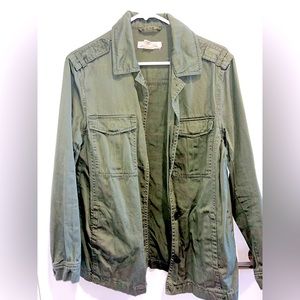 Army Green Cargo Jacket